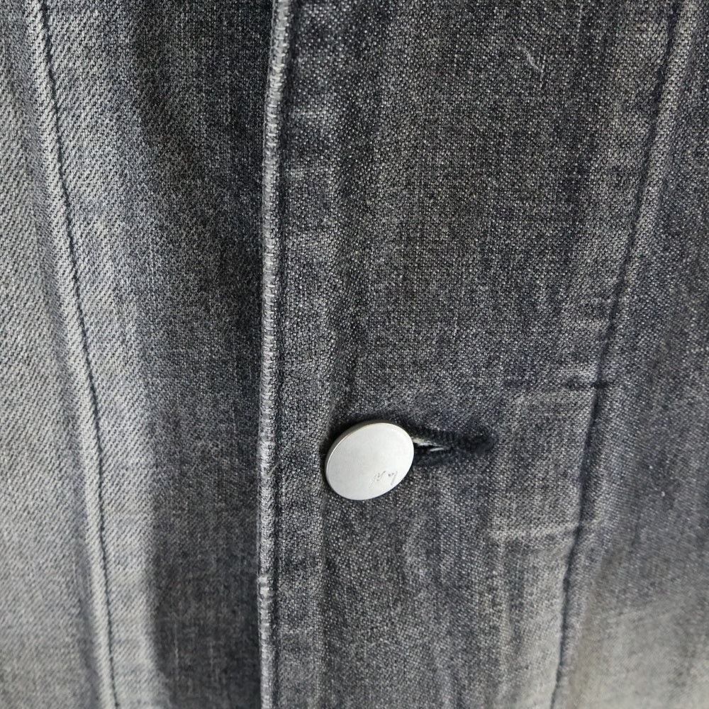 ANCELLM(アンセルム) 25SS DENIM COVERALL デニム カバーオール グレー ANC-JK44-A