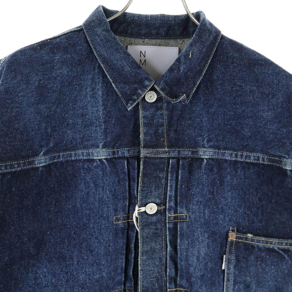 New Manual(ニュー マニュアル) #029 WW 2 LV T-BACK JACKET ONE-WASHED ウォッシュ加工 デニムジャケット インディゴ JK-YY-0015