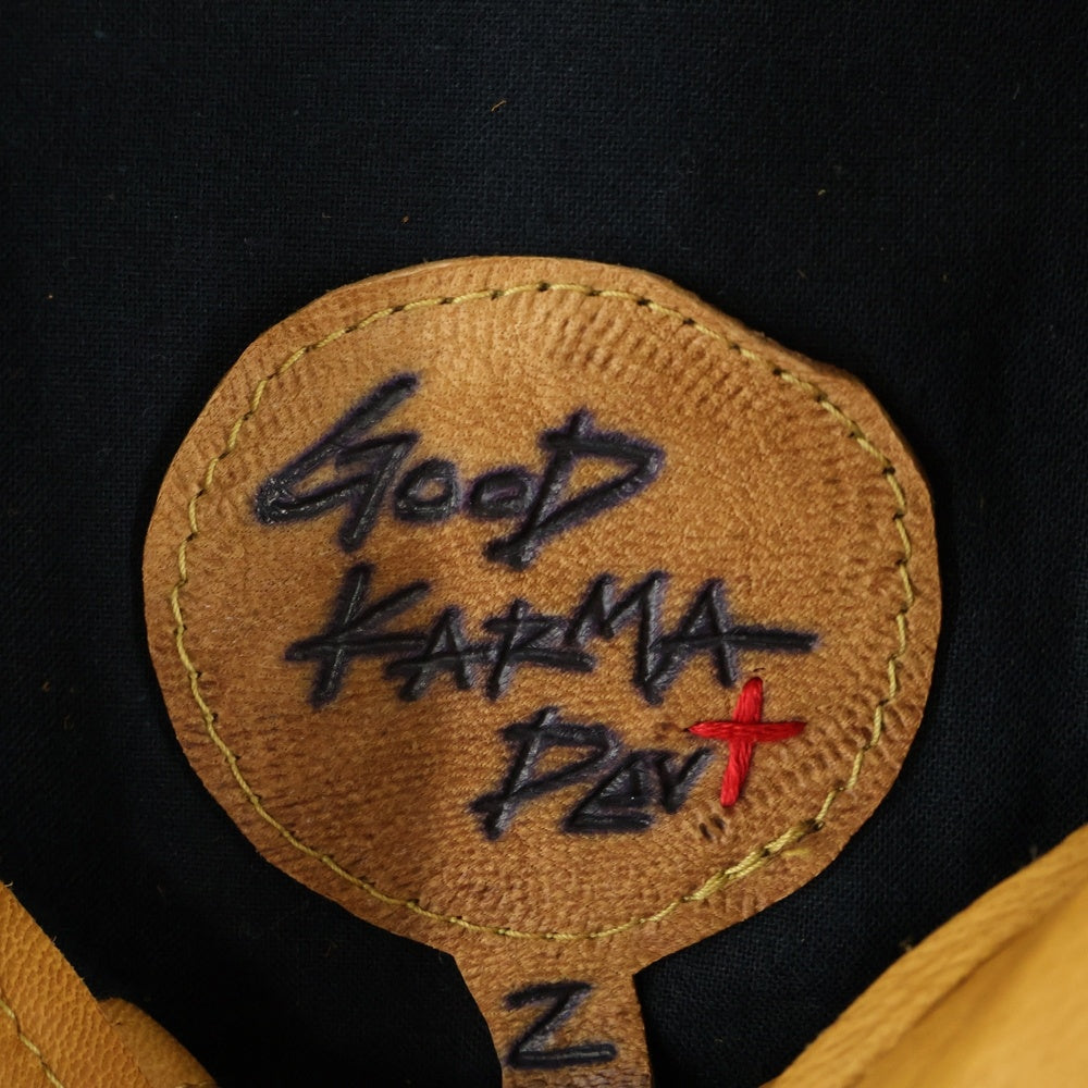 GOOD KARMA DEVELOPMENT(グッドカルマ ディベロップメント) DAVE ディアスキン レザー シャツジャケット キャメル