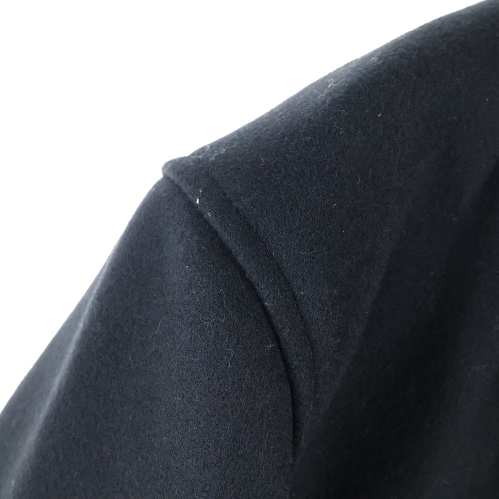 MASSES(マシス) 24AW P COAT ウール P コート ブラック