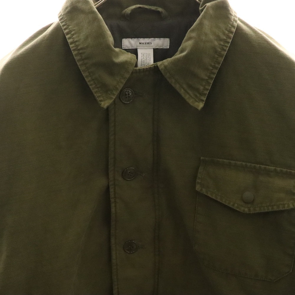 MASSES(マシス) A-2 DECK JACKET デッキ ジャケット カーキ