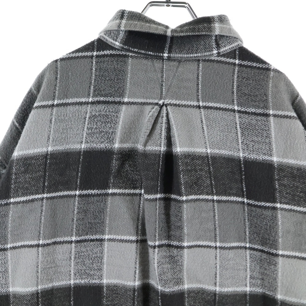 TENDERLOIN(テンダーロイン) FLANNEL CHECK フランネル チェック 長袖シャツ グレー