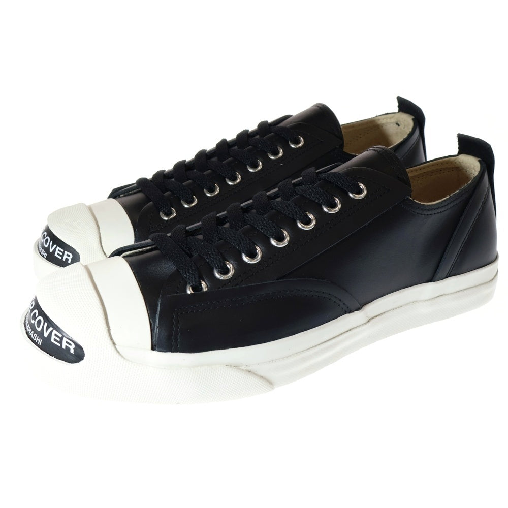UNDERCOVER(アンダーカバー) TOE LOGO LEATHER SNEAKERS トゥーロゴ レザー ローカットスニーカー ブラック UC2D9F02