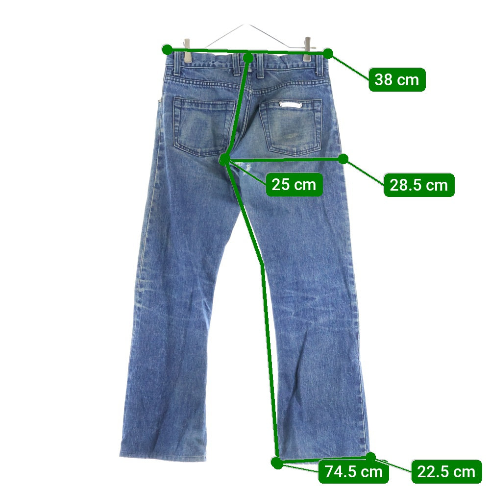 CHROME HEARTS(クロムハーツ) DENIM STRAIGHT PANTS 5POCKET デニムストレートパンツ5ポケット インディゴ