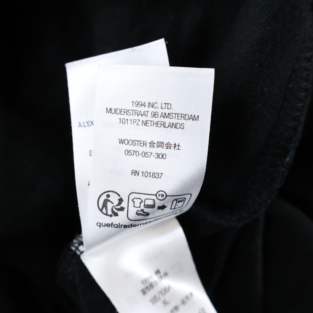 SUPREME(シュプリーム) 23AW Small Box L/S Tee スモールボックス ワッペンロゴ ロングスリーブ 長袖Tシャツ カットソー ブラック