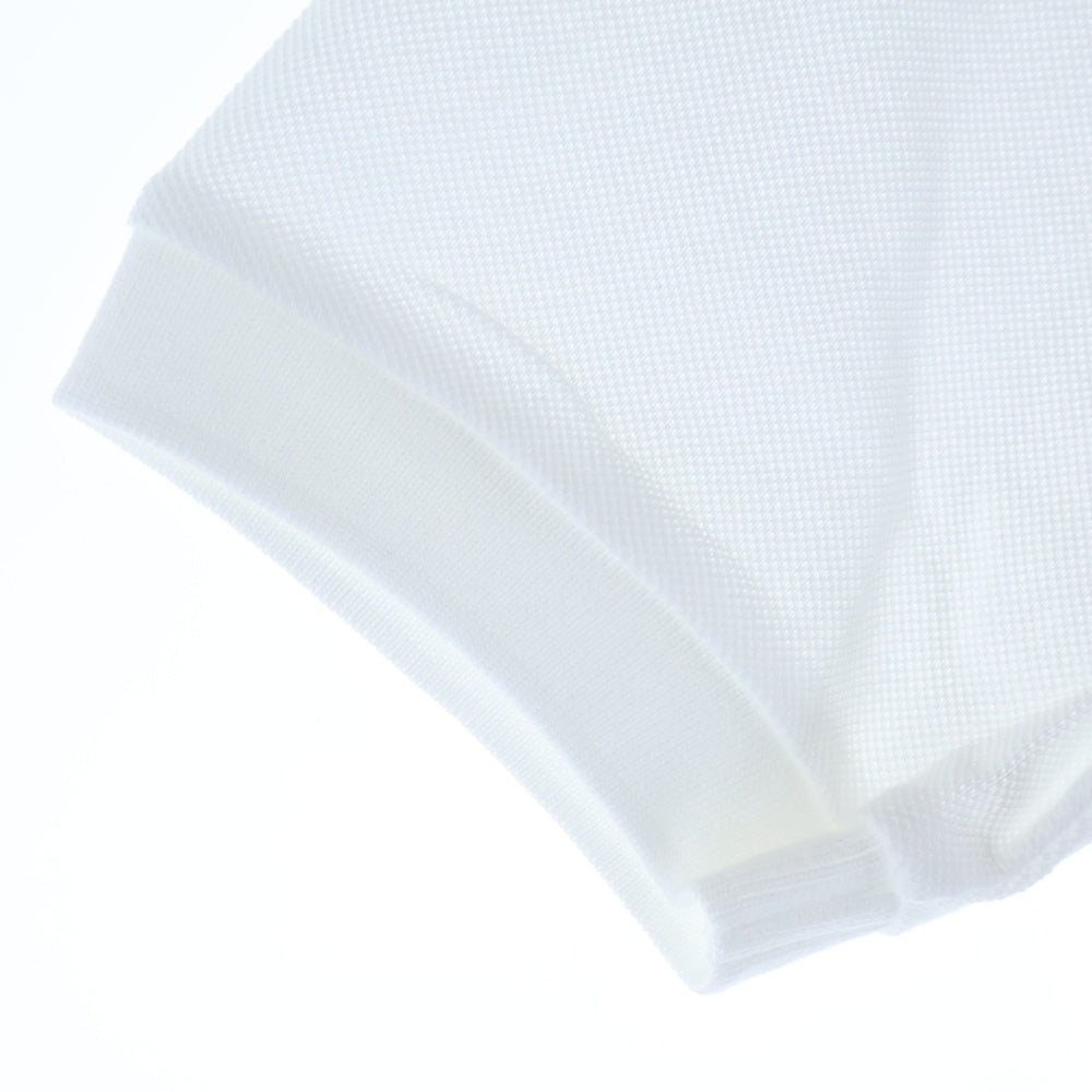 COMME DES GARCONS GIRL(コムデギャルソンガール) コットン ハートロゴ刺繍 半袖ポロシャツワンピース レディース ホワイト NY-T301