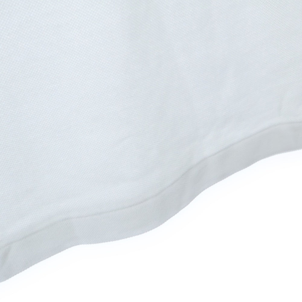 COMME DES GARCONS GIRL(コムデギャルソンガール) コットン ハートロゴ刺繍 半袖ポロシャツワンピース レディース ホワイト NY-T301