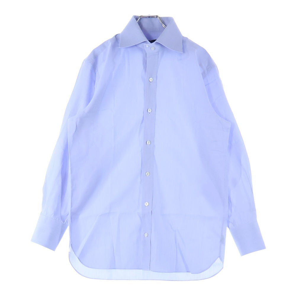 TOM FORD(トムフォード) コットン カッターシャツ 長袖シャツ ブルー
