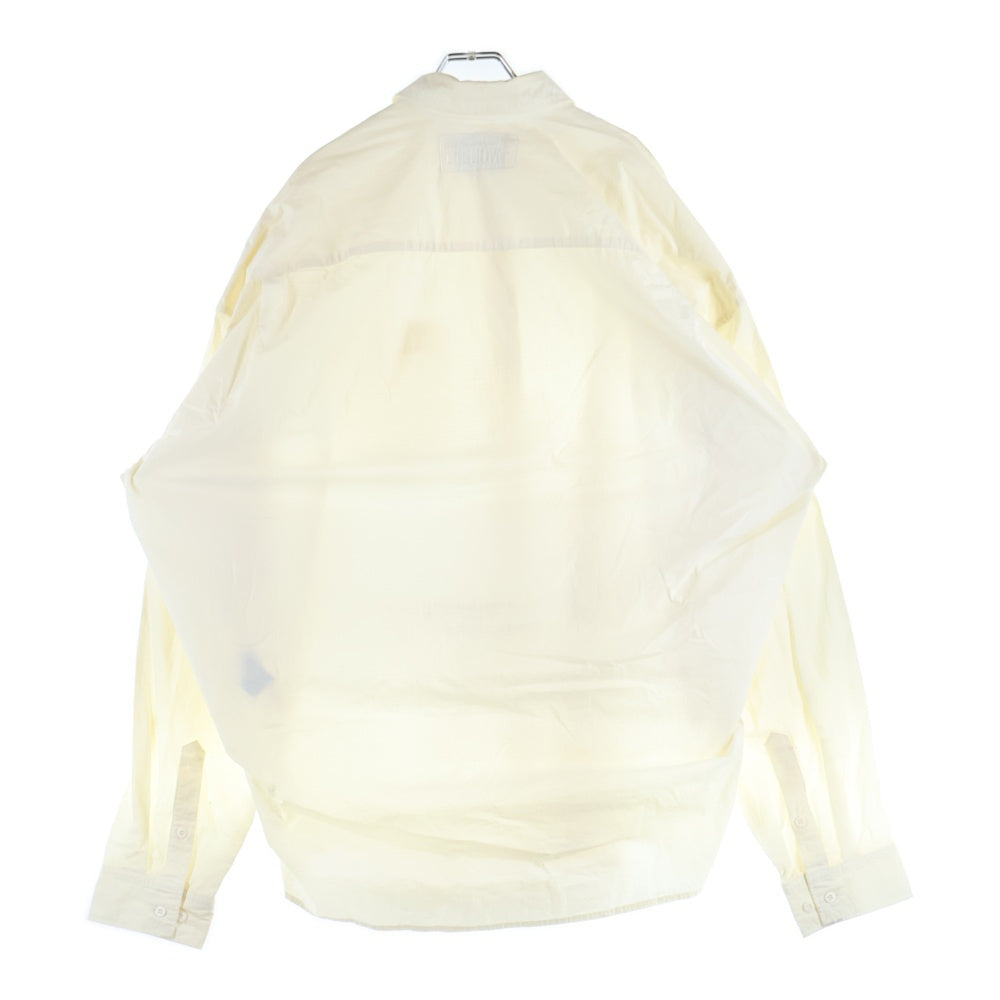 Z.VARGAS(ザックバルガス) コットン オーバーサイズ 長袖シャツ ホワイト