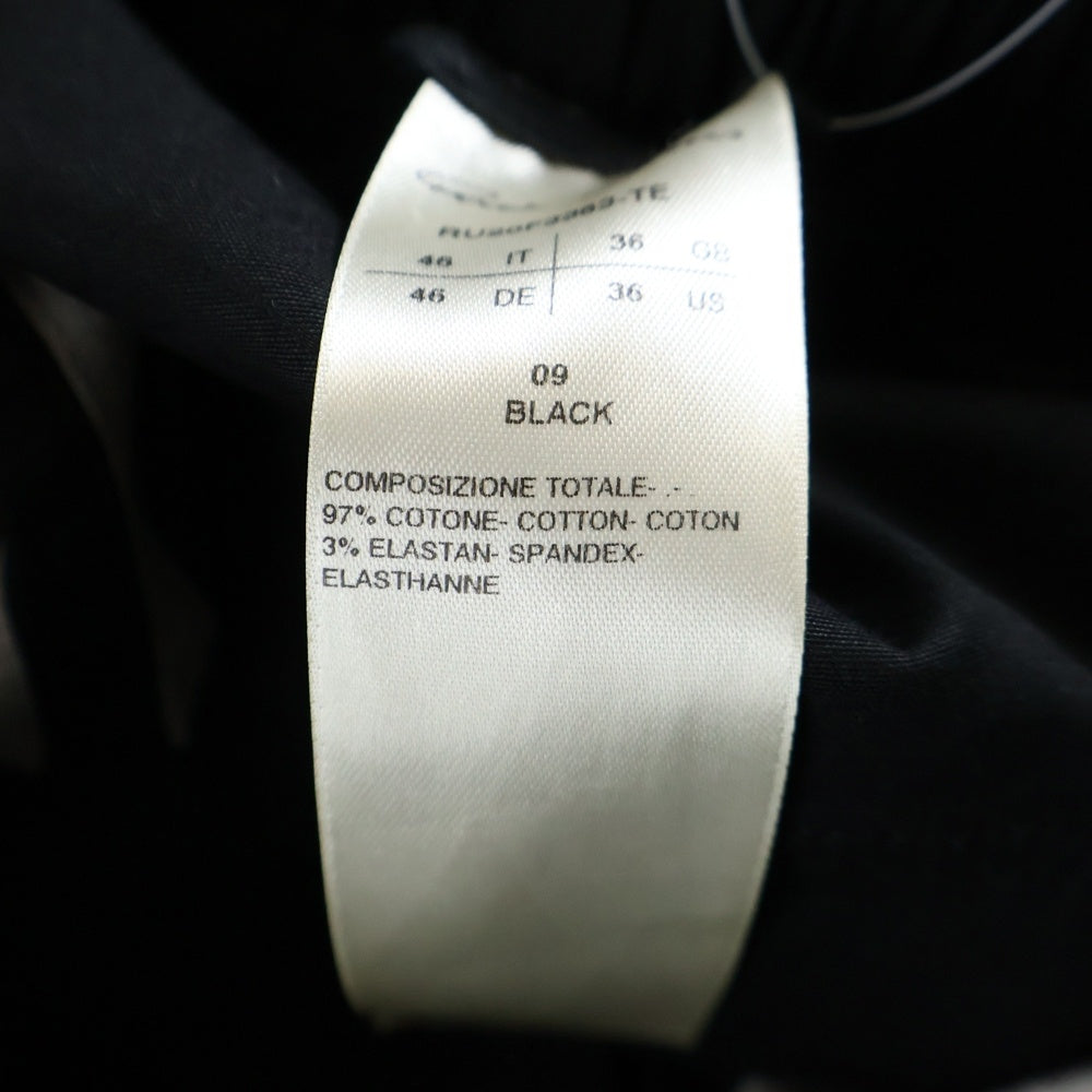 Rick Owens(リックオウエンス) BELA CROPPED PANTS ベラ クロップド パンツ ブラック RU20F3363-TE