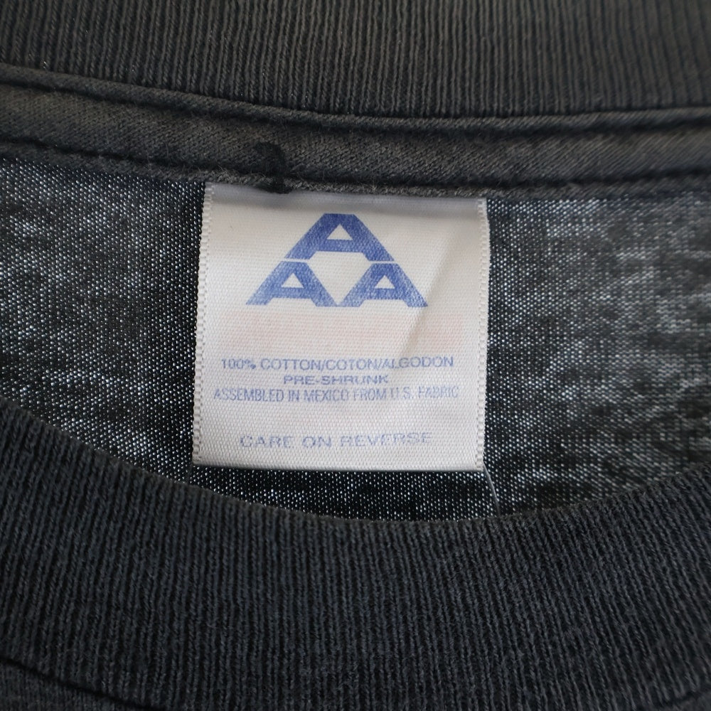 VINTAGE(ヴィンテージ) 90s VINTAGE Marilyn Manson got violence? Tee ALSTYLE マリリンマンソン ガットバイオレンスプリント半袖Tシャツ ブラック