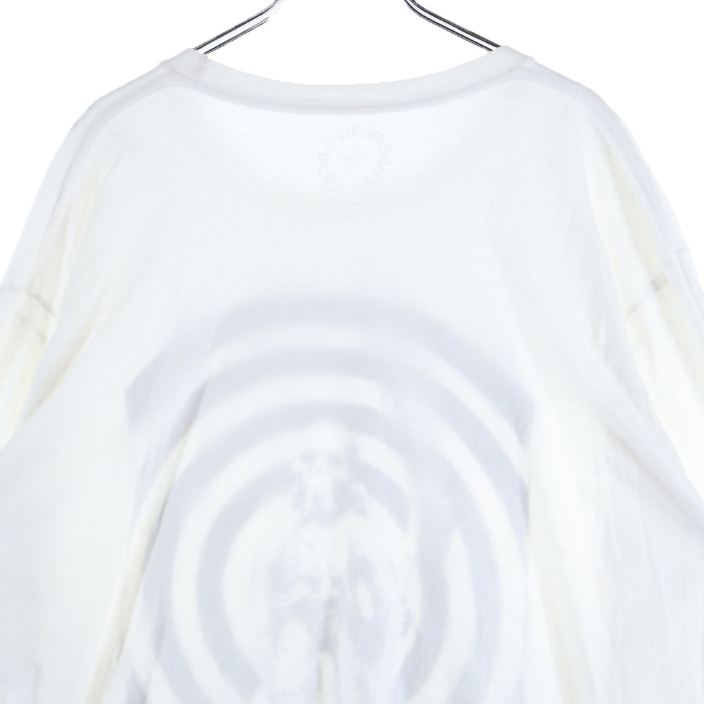 CHROME HEARTS(クロムハーツ) FOTI L/S TEE フォティ クルーネック 長袖Tシャツ ホワイト