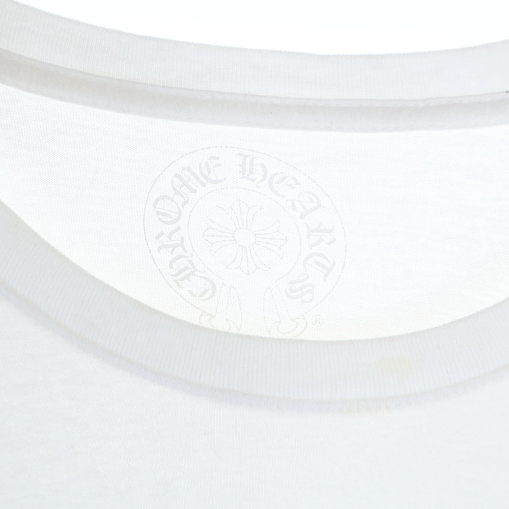 CHROME HEARTS(クロムハーツ) FOTI L/S TEE フォティ クルーネック 長袖Tシャツ ホワイト