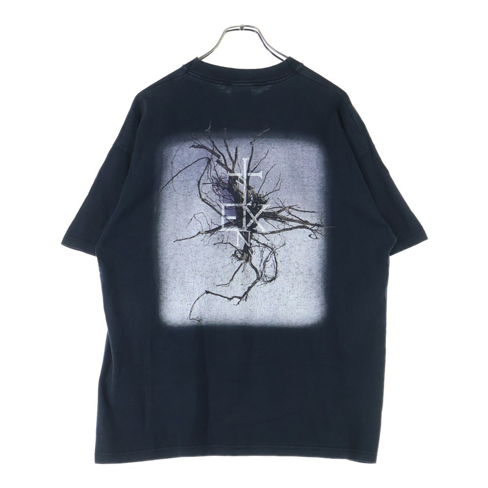 VINTAGE(ヴィンテージ) 00s In Extremo イン エクストレモ 両面プリント クルーネック 半袖Tシャツ ブラック