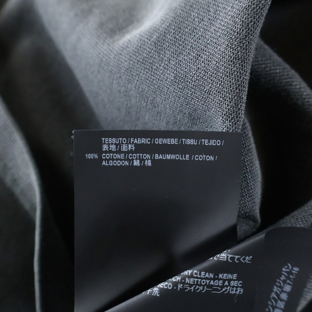 BALENCIAGA(バレンシアガ) 18AW Europa Print OverSize Tee ヨーロッパ プリント オーバーサイズ 半袖Tシャツ チャコールグレー 535717 TAV04