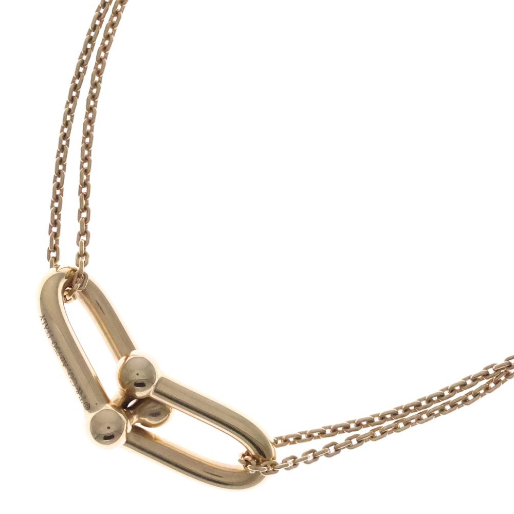 TIFFANY & Co.(ティファニー) ハードウェア ラージ ダブルリンク ネックレス ペンダントネックレス ゴールド