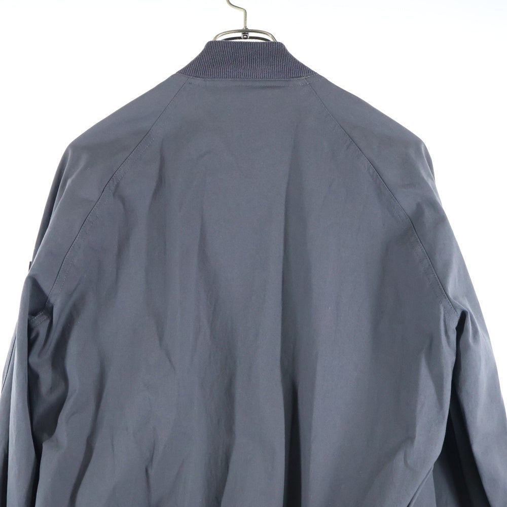 Rick Owens(リックオウエンス) 18SS RAGLAN BOMBER RU18S5792-TE ラグランボンバージャケット MA-1 ブルゾン グレー