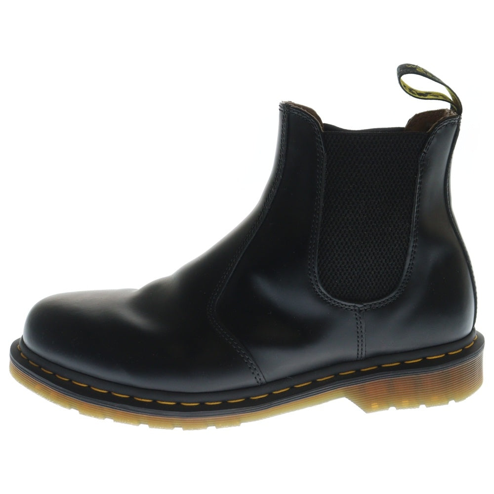 Dr.Martens(ドクターマーチン) イエローステッチ チェルシーブーツ サイドゴアブーツ 2976 ブラック