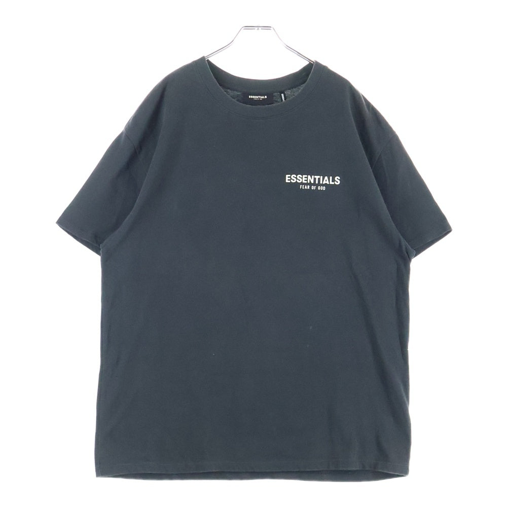 ESSENTIALS FEAR OF GOD(エッセンシャル フィアオブゴッド) FLOWER PHOTO バックプリント クルーネック 半袖Tシャツ ブラック
