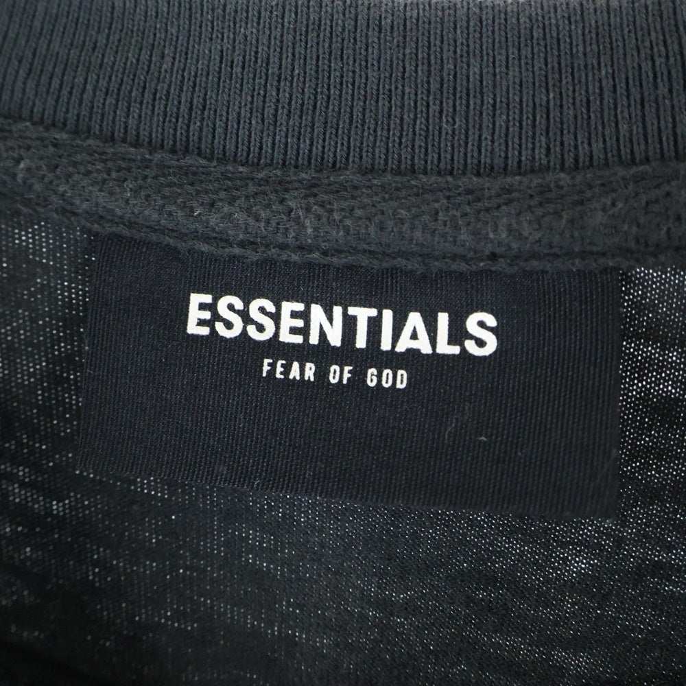 ESSENTIALS FEAR OF GOD(エッセンシャル フィアオブゴッド) FLOWER PHOTO バックプリント クルーネック 半袖Tシャツ ブラック