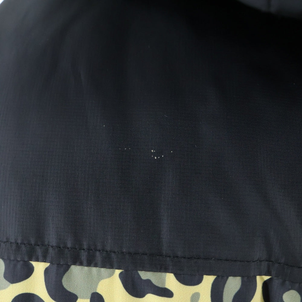 RVCA(ルーカ) クルーシャル パファー ジャケット 中綿 レオパード フィーディ BC042778 イエロー