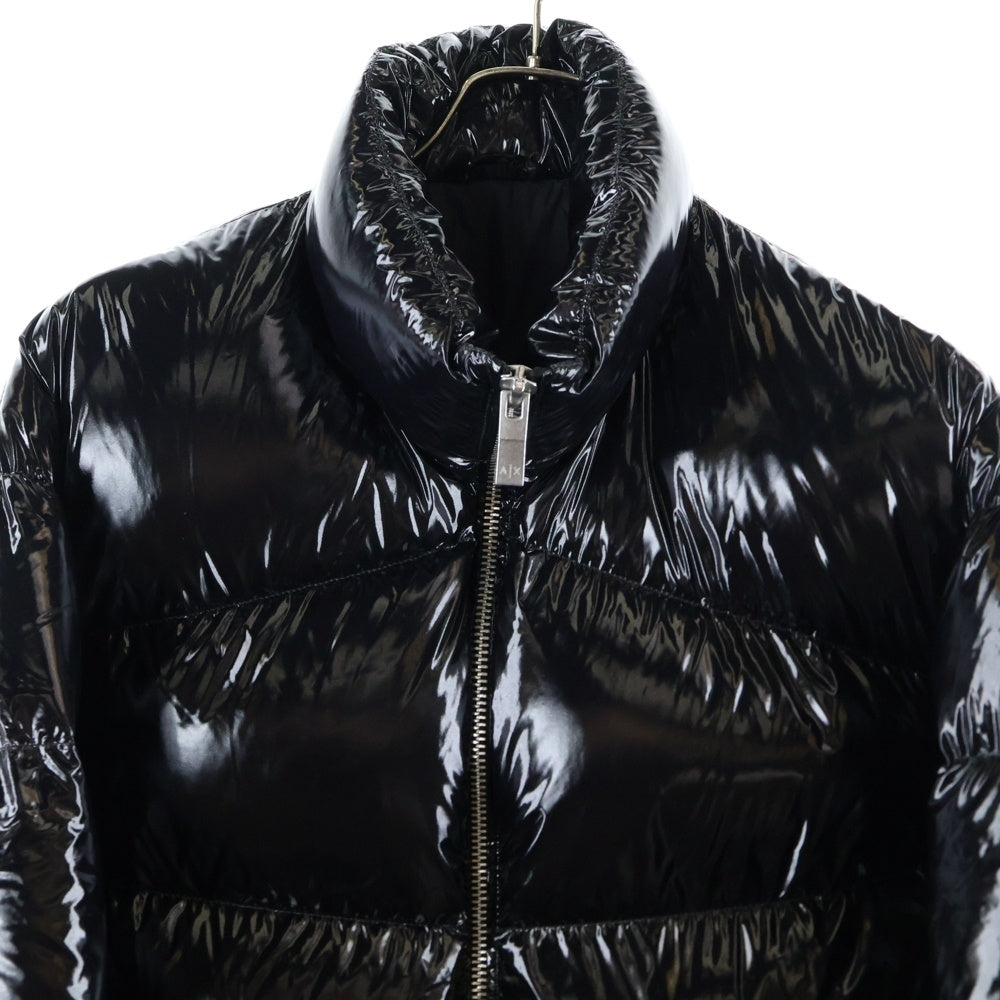 Armani Exchange(アルマーニ エクスチェンジ) Regular Fit Inflatable Coat レギュラー フィット インフレータブル コート ダウンジャケット アウター ブラック