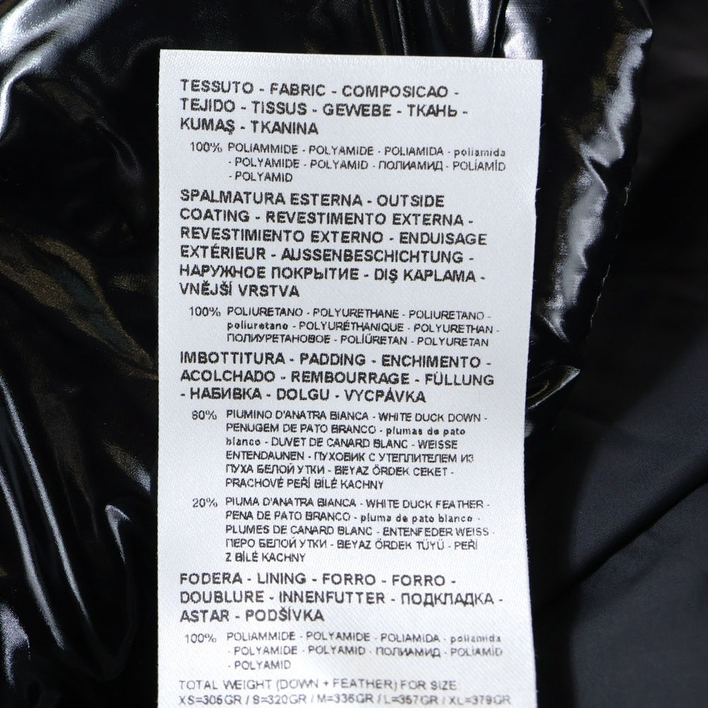 Armani Exchange(アルマーニ エクスチェンジ) Regular Fit Inflatable Coat レギュラー フィット インフレータブル コート ダウンジャケット アウター ブラック