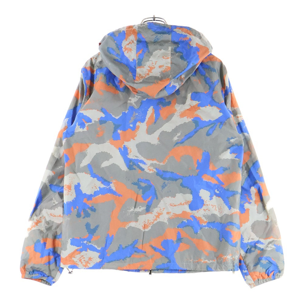 VALENTINO(ヴァレンティノ) ペイント総柄 フード付き ナイロンジャケット マルチカラー
