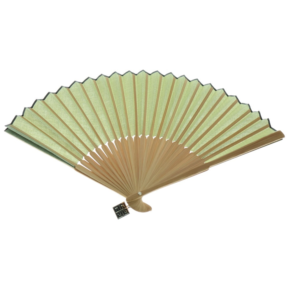 GIVENCHY(ジバンシィ) 4Gチャーム付 ノベルティ 扇子 グリーン