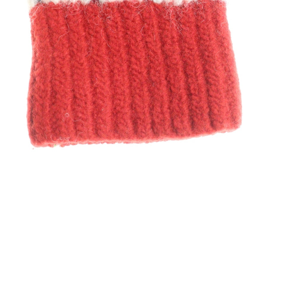 GUCCI(グッチ) Jacquard Thick Wool Knitted Cardigan ジグザグ ウール ニット カーディガン レッド 633825 XKBIZ 9118