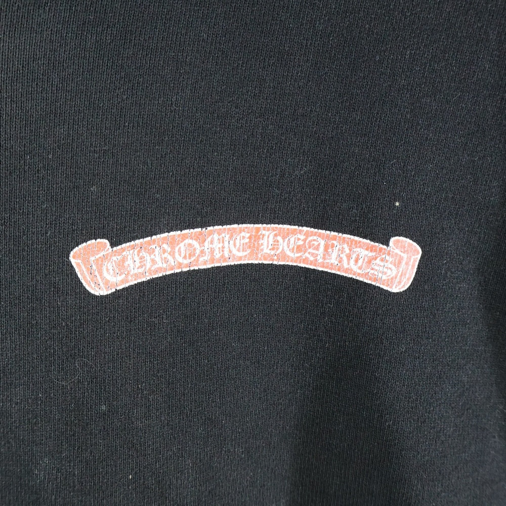 CHROME HEARTS(クロムハーツ) ×MATTY BOY PPO STAY FAST RACE TEAM HD PLVR マッティボーイ ステイファスト プルオーバースウェットパーカー ブラック