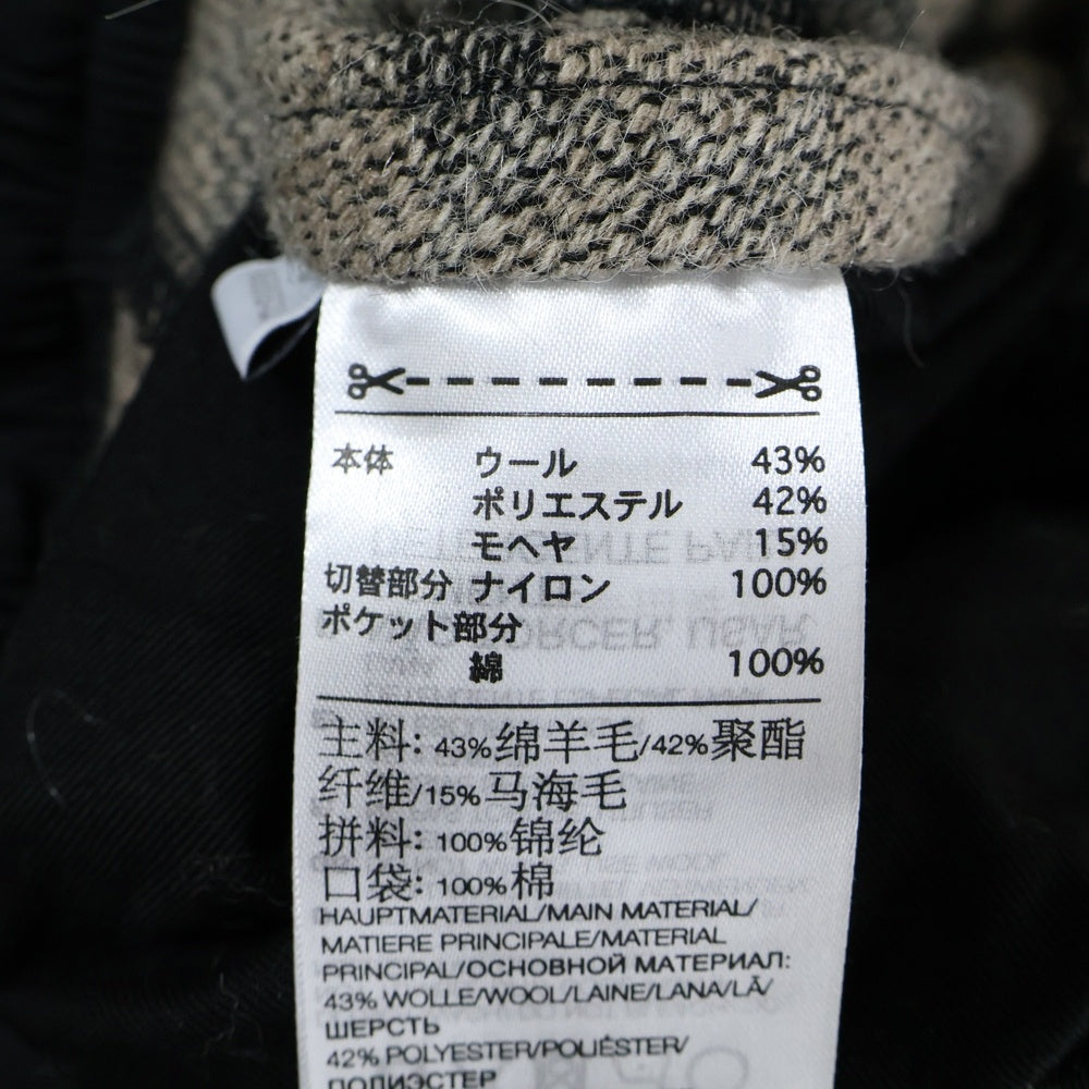 Y-3(ワイスリー) M LEO FLEECE FOOTBALL SHORTS レオ フリース フットボールショーツ モヘア ウエストベルト ヒョウ柄 ハーフパンツ ブラック 2JO001