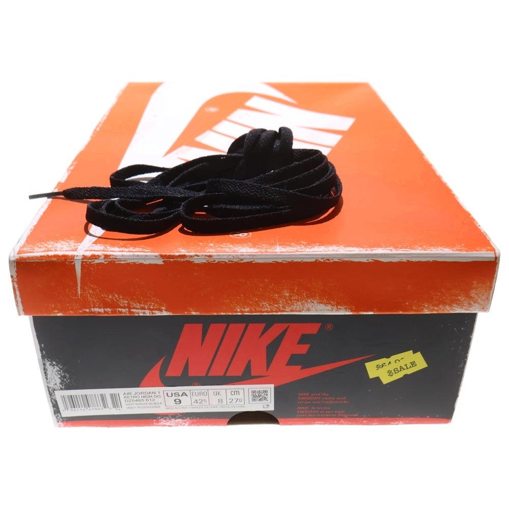 NIKE(ナイキ) AIR JORDAN 1 HIGH OG CHICAGO LOST & FOUND DZ5485-612 エアジョーダン1 シカゴ ロストアンドファウンド ハイカットスニーカー ホワイト/レッド US9/27cm