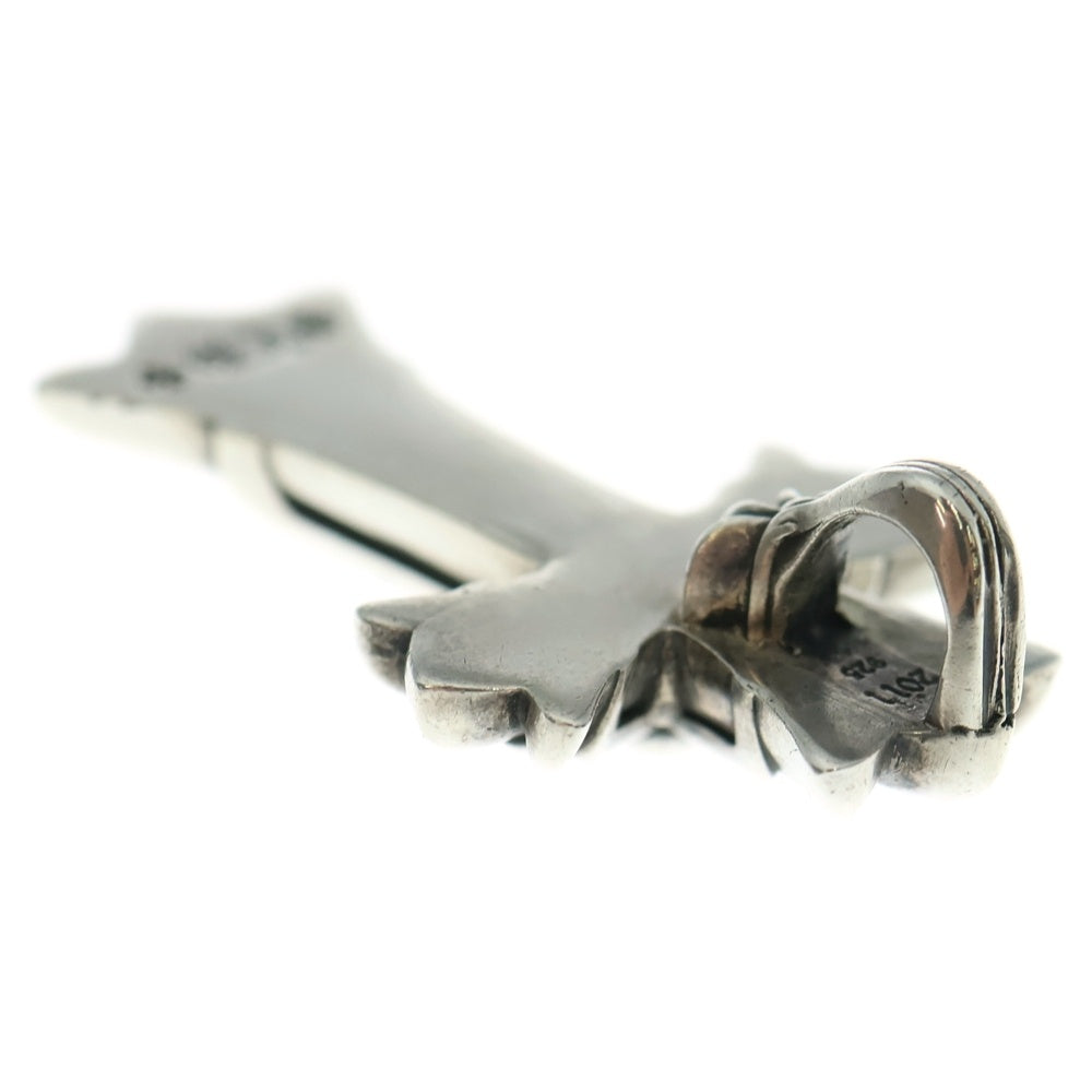 CHROME HEARTS(クロムハーツ) DBL CH CRS SML スモール ダブルCHクロスペンダントトップ シルバー BCA247