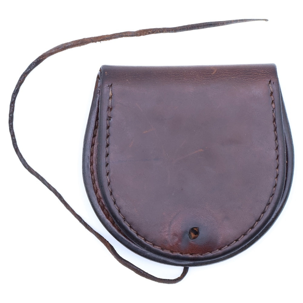 goro's(ゴローズ) 丸型小銭入れ こげ茶 ブラウン