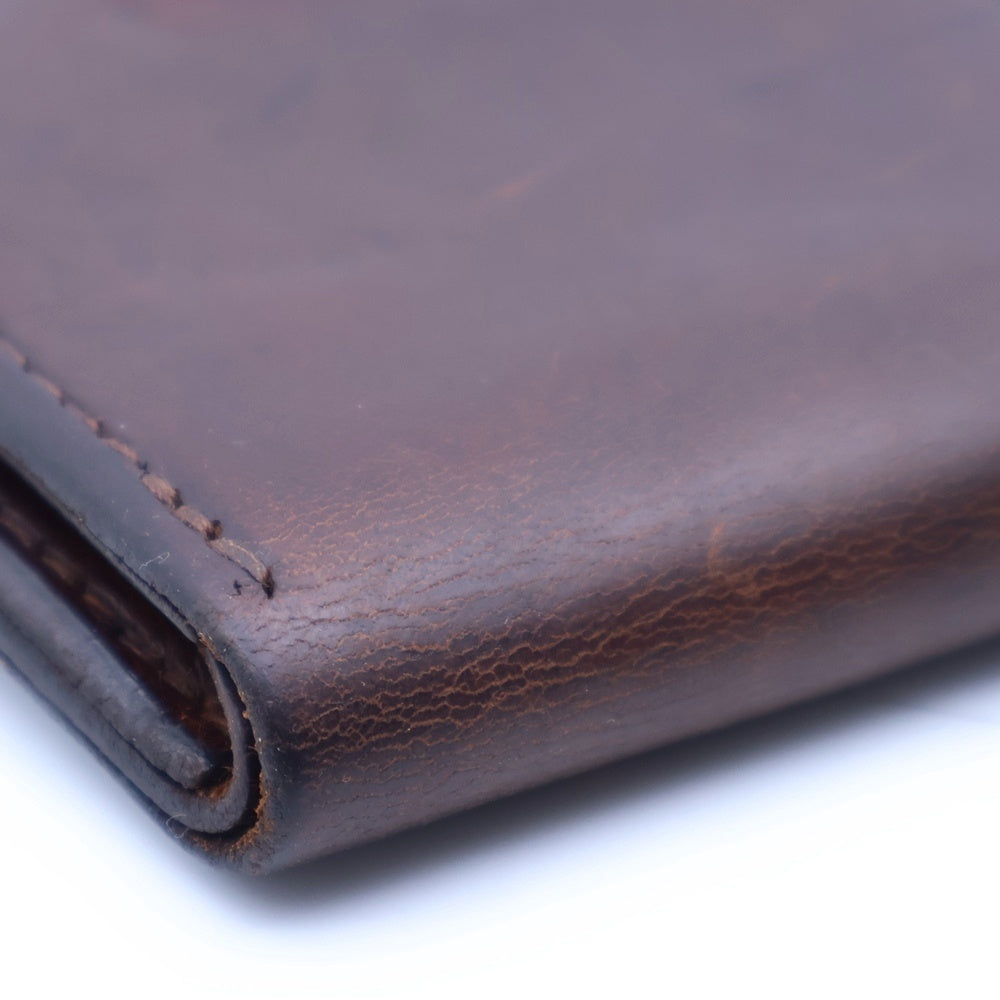 goro's(ゴローズ) 丸型小銭入れ こげ茶 ブラウン