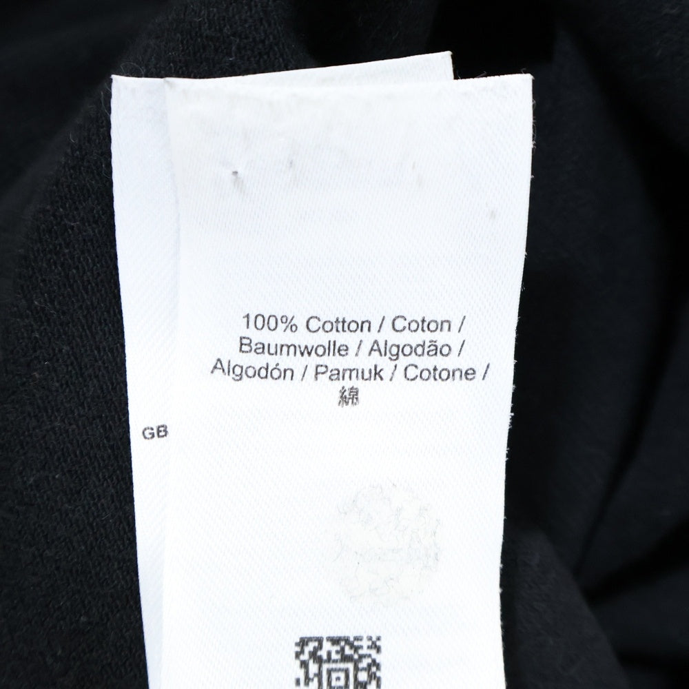 FRED PERRY(フレッドペリー) フロントロゴ刺繍 コットン ポロシャツ ブラック