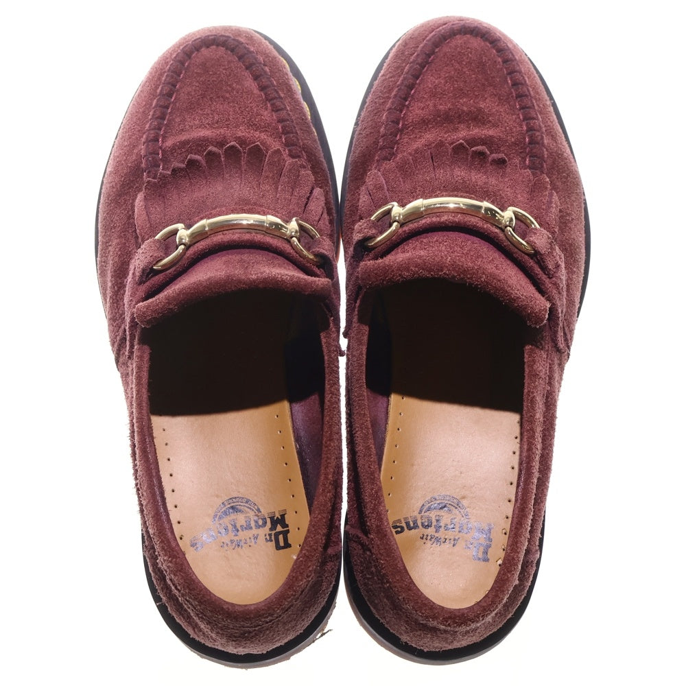 Dr.Martens(ドクターマーチン) スエード レザー ローファー パープル 27425539
