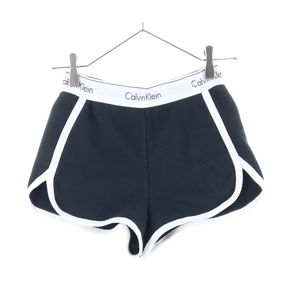 Calvin Klein(カルバンクライン) コットン レディース ショートパンツ ブラック MAN0000514
