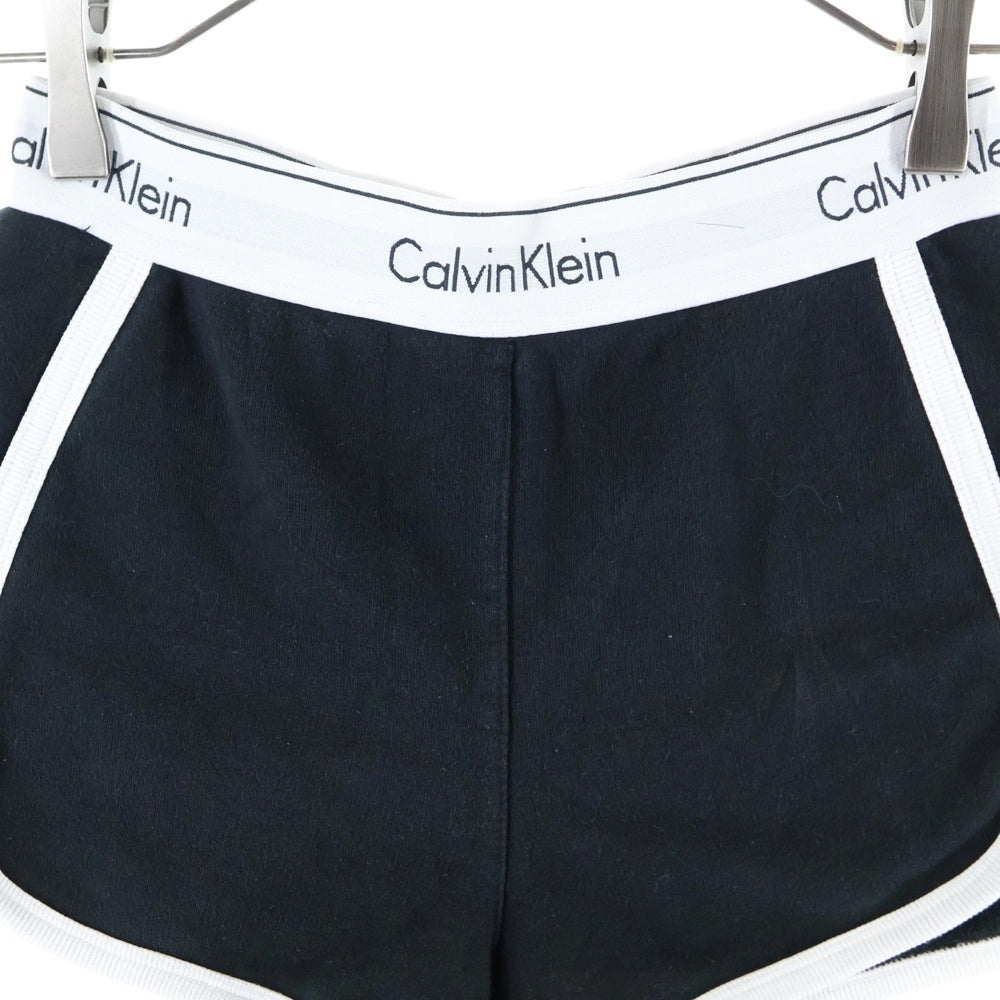 Calvin Klein(カルバンクライン) コットン レディース ショートパンツ ブラック MAN0000514