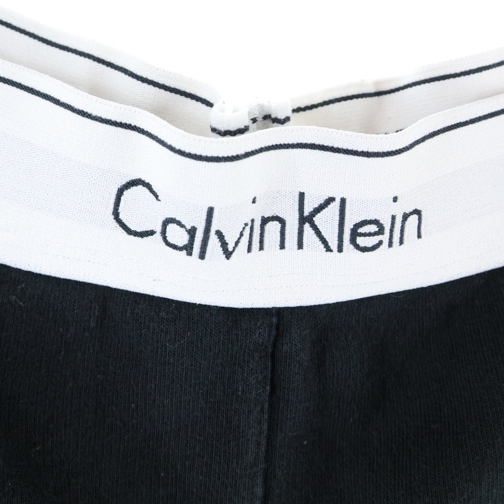 Calvin Klein(カルバンクライン) コットン レディース ショートパンツ ブラック MAN0000514