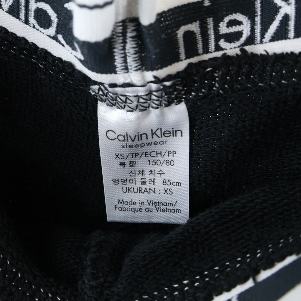 Calvin Klein(カルバンクライン) コットン レディース ショートパンツ ブラック MAN0000514