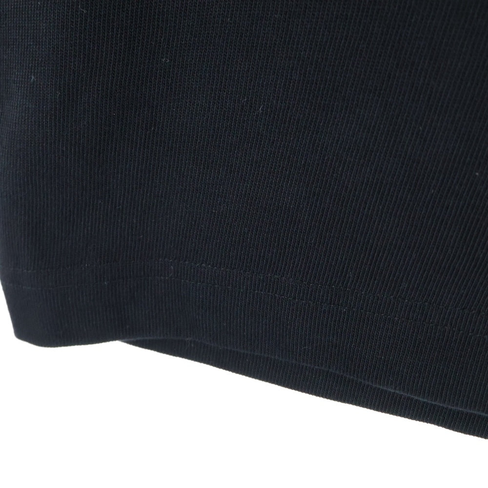 GIORGIO ARMANI(ジョルジオアルマーニ) 両面プリント クルーネック 半袖Tシャツ ブラック 3L1TCV 1JUFZ