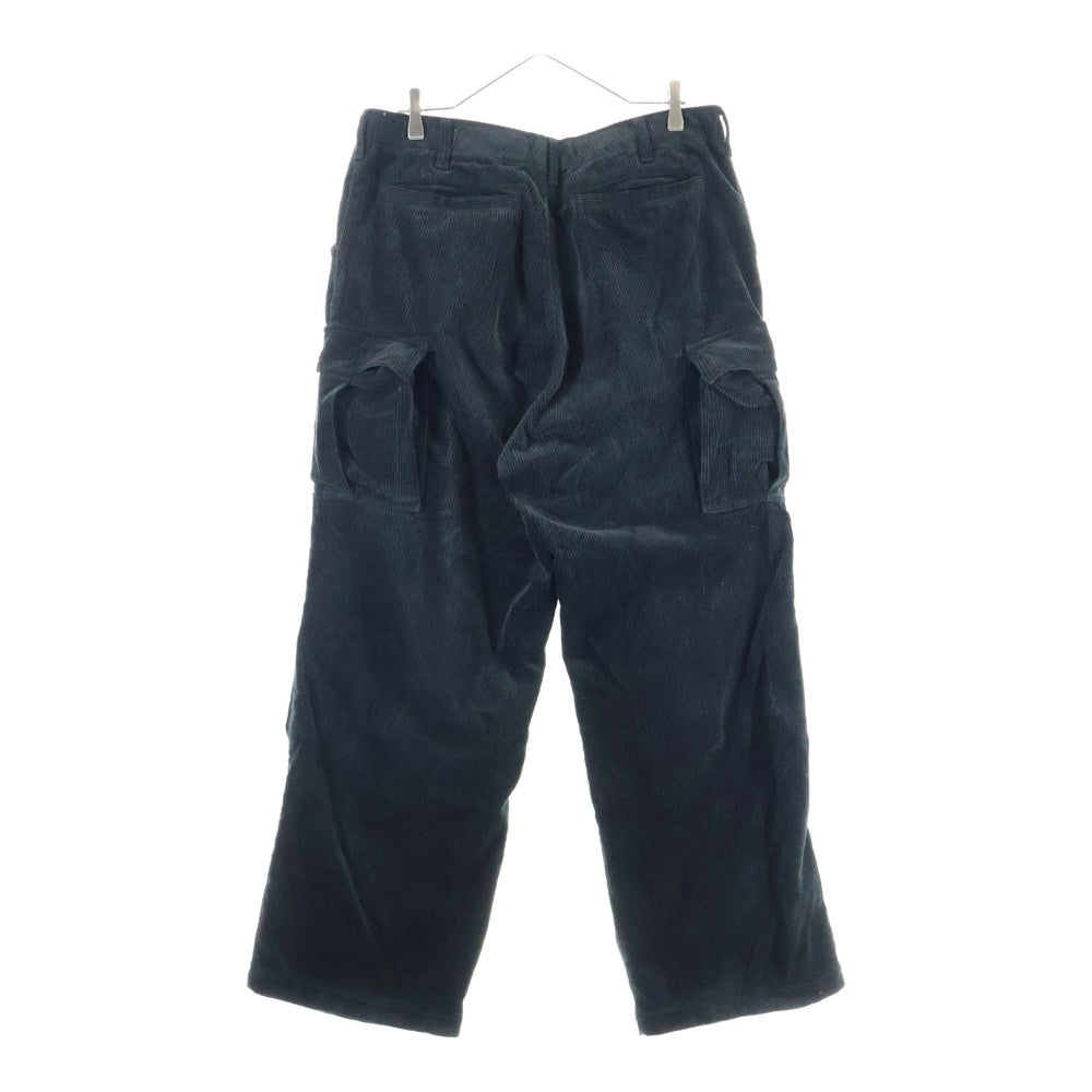HYSTERIC GLAMOUR(ヒステリックグラマー) コーデュロイ 6ポケットカーゴパンツ TYPE M-65 ブラック 02243AP07