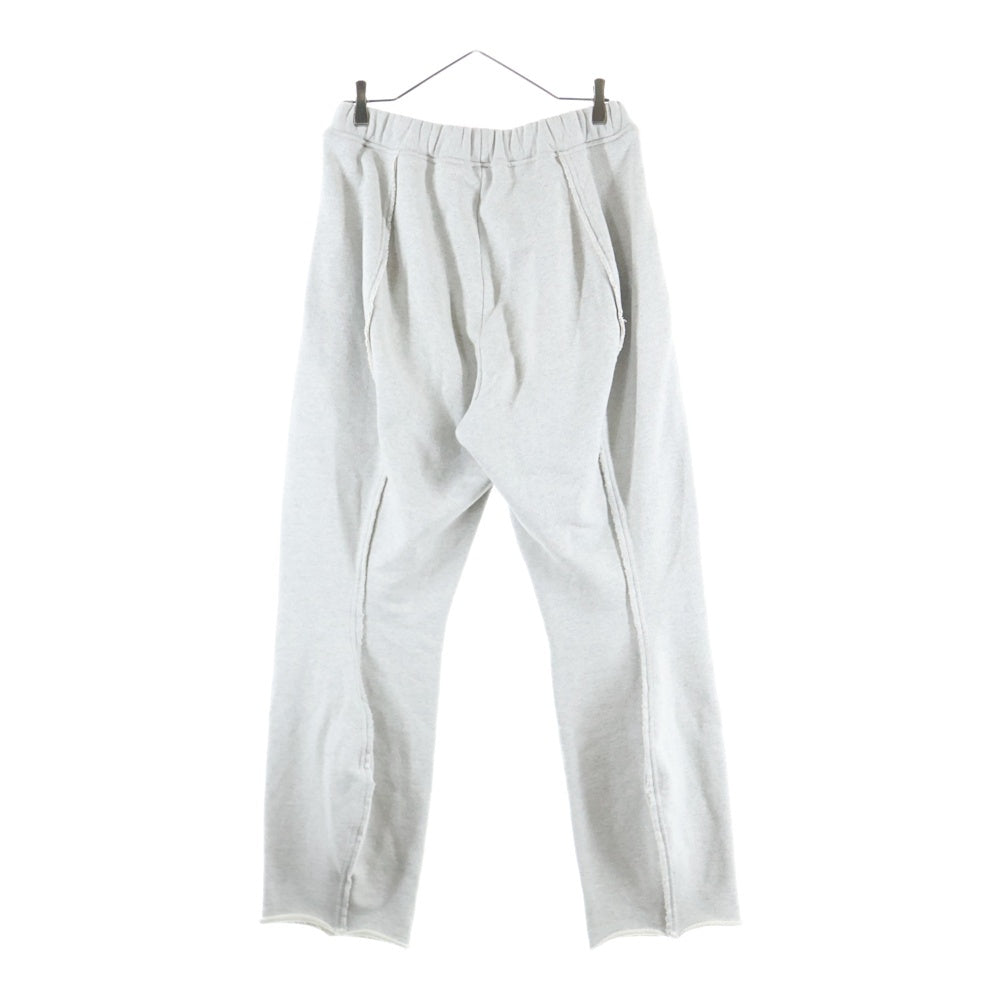 RANDY(ランディ) 25SS MUSCLEPANTS マッスルパンツ センタープリーツ スウェット ボトムス グレー SS25-RPT04