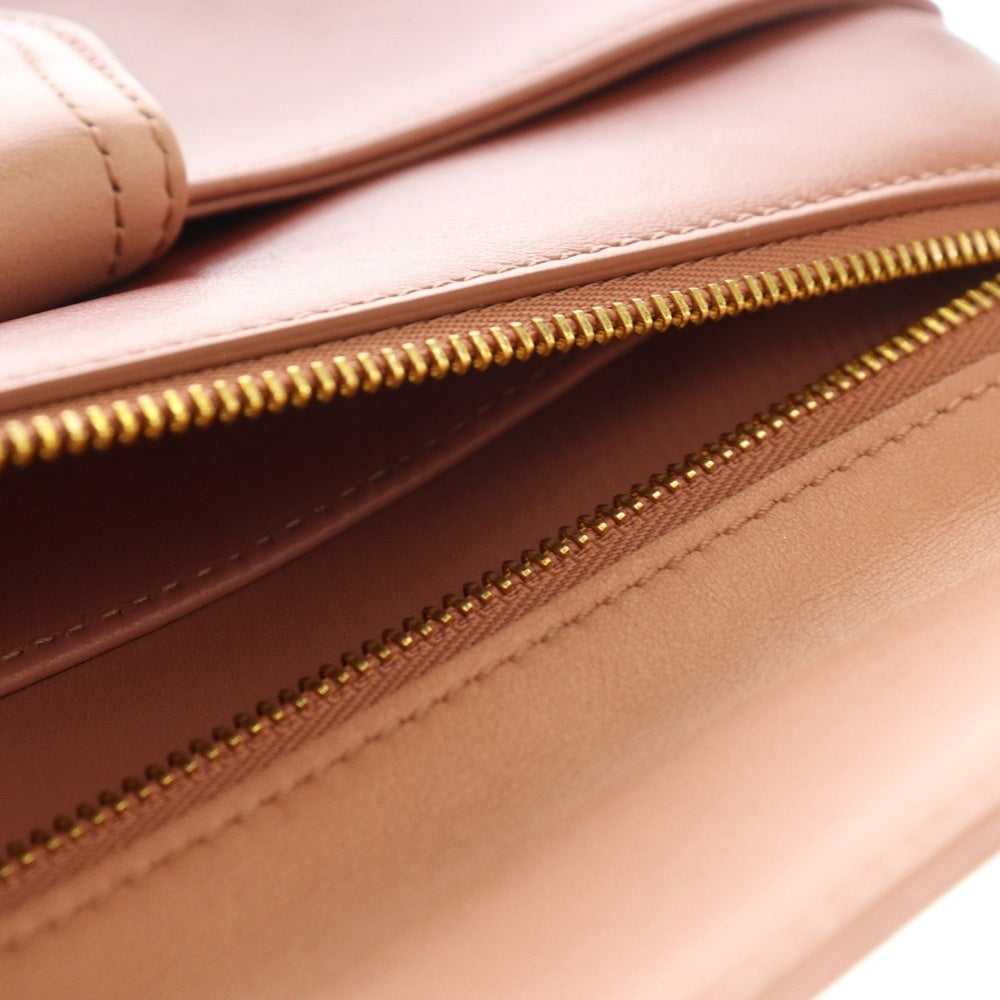 Christian Dior(クリスチャンディオール) CDロゴ レザー クラッチバッグ ピンク レディース M8641 UBBU