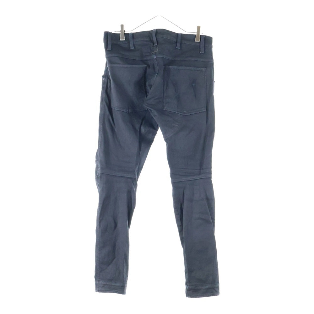 G-STAR RAW(ジースターロウ) Elwood 3D Zip Knee Super Slim Jeans スキニー デニムパンツ ブラック D01252 4412 7198