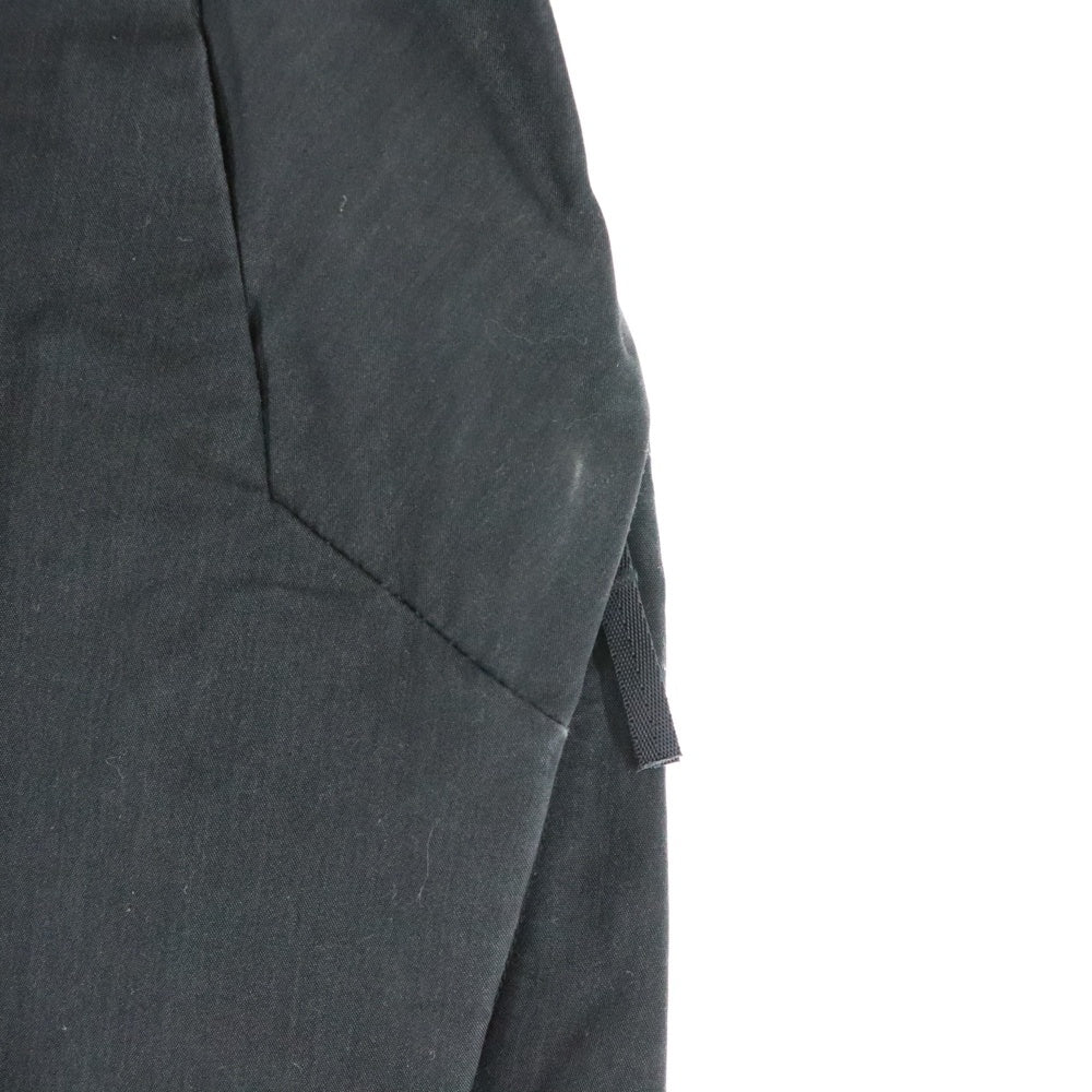 ARC'TERYX(アークテリクス) VEILANCE ヴァイランス ナイロン紺 コットン ストレートパンツ ブラック