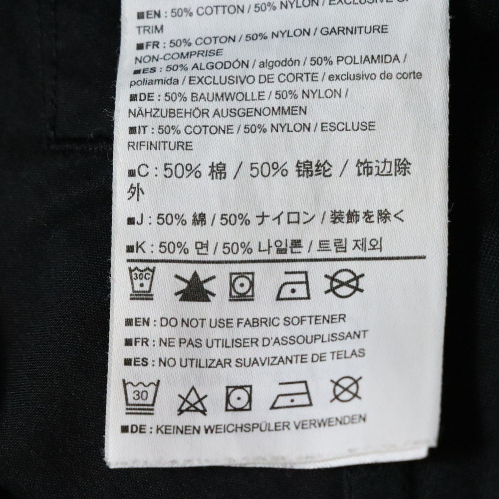 ARC'TERYX(アークテリクス) VEILANCE ヴァイランス ナイロン紺 コットン ストレートパンツ ブラック