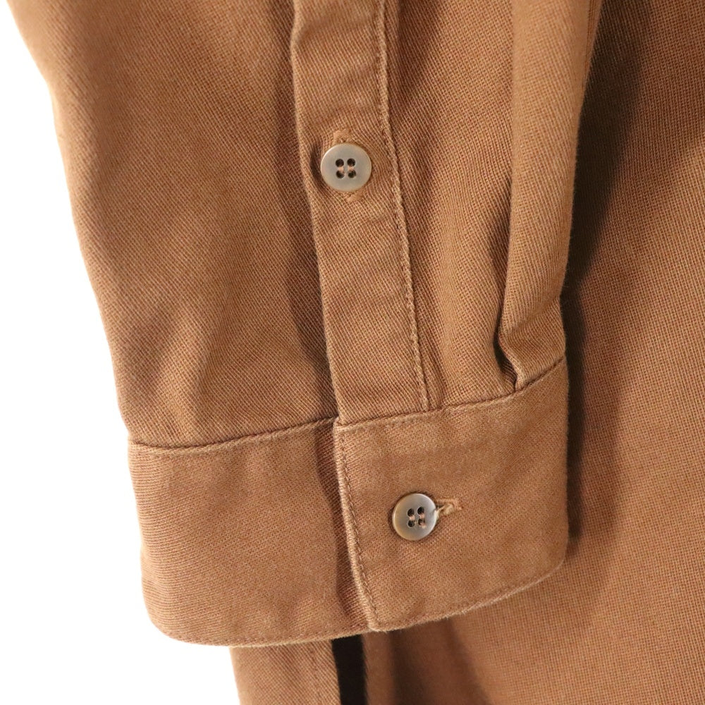 MAISON MIHARAYASUHIRO(メゾンミハラヤスヒロ) オーバーサイズ レイヤード 長袖シャツジャケット ブラウン A01SH151